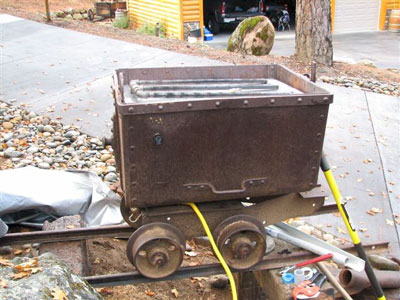 custom propane backyard fire pit